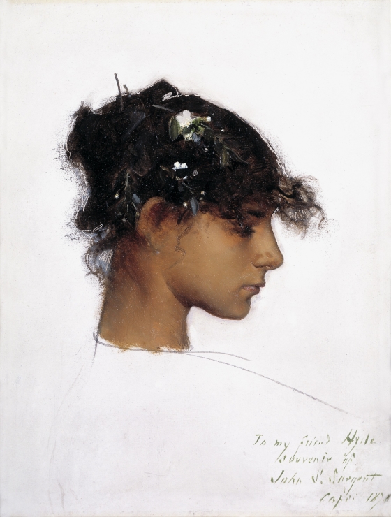Rosina Ferrara, Head of a Capri Girl